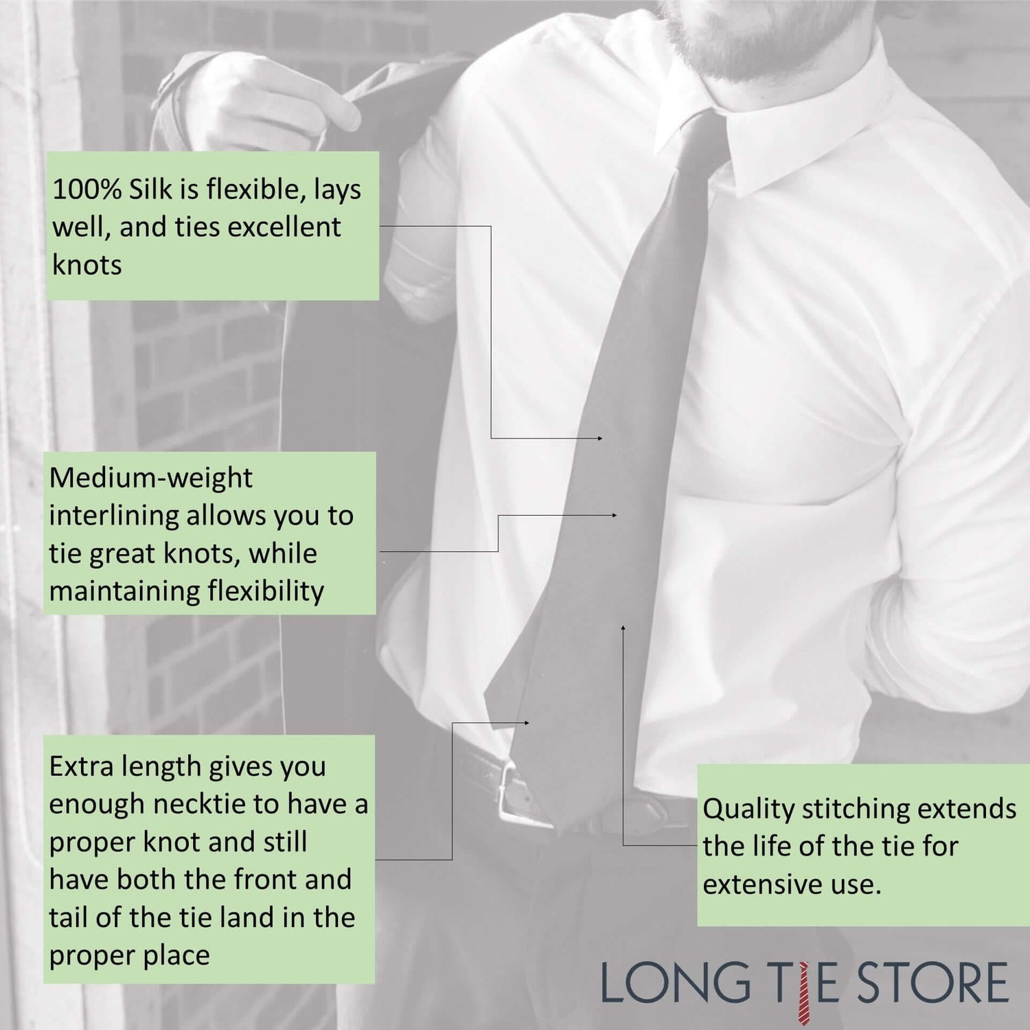 Long and Extra Long Ties Made Easy
